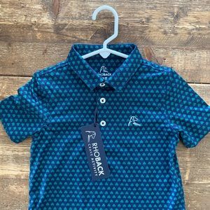 New with Tags! Rhoback Toddler 3T Performance Polo